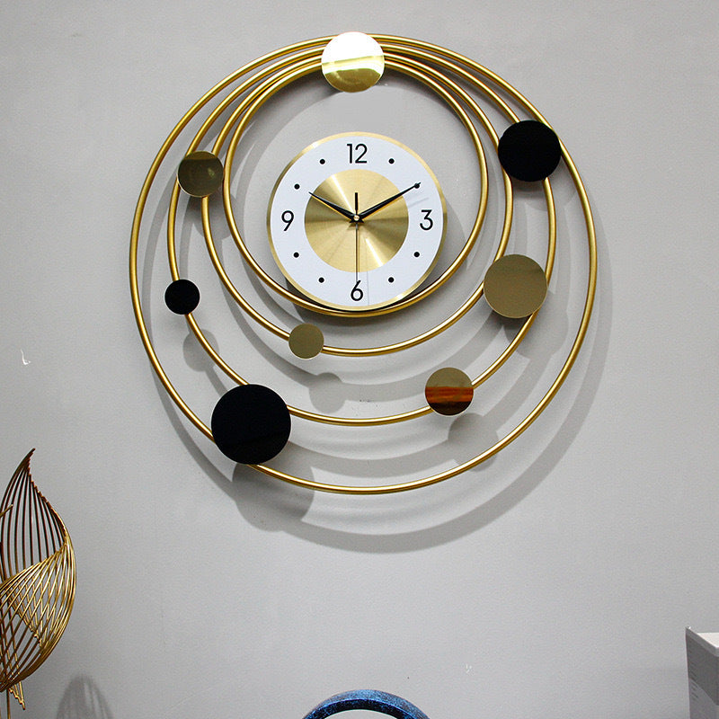 Modern Planetary Wall Clock Bowlift