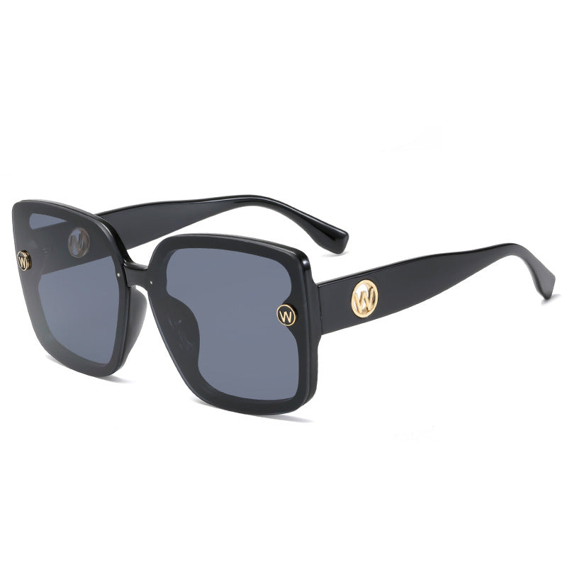 Women's square sunglasses with gradient lenses Bowlift