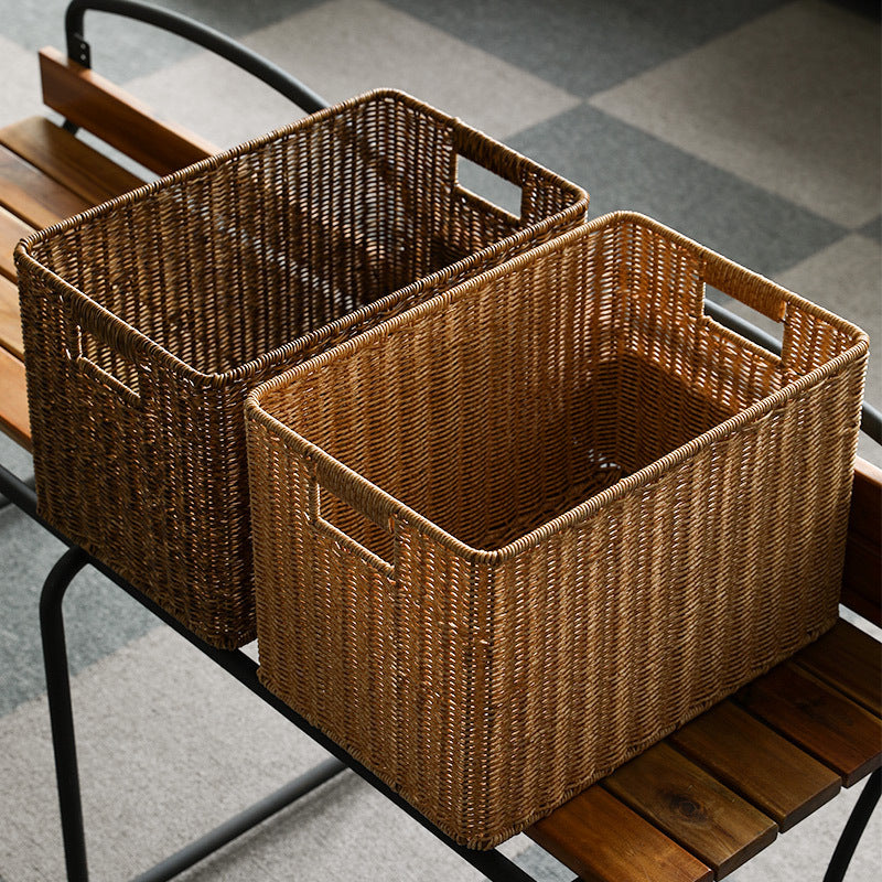 Woven Laundry Storage Hamper Bowlift