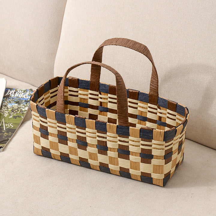 Handwoven shopping basket Bowlift