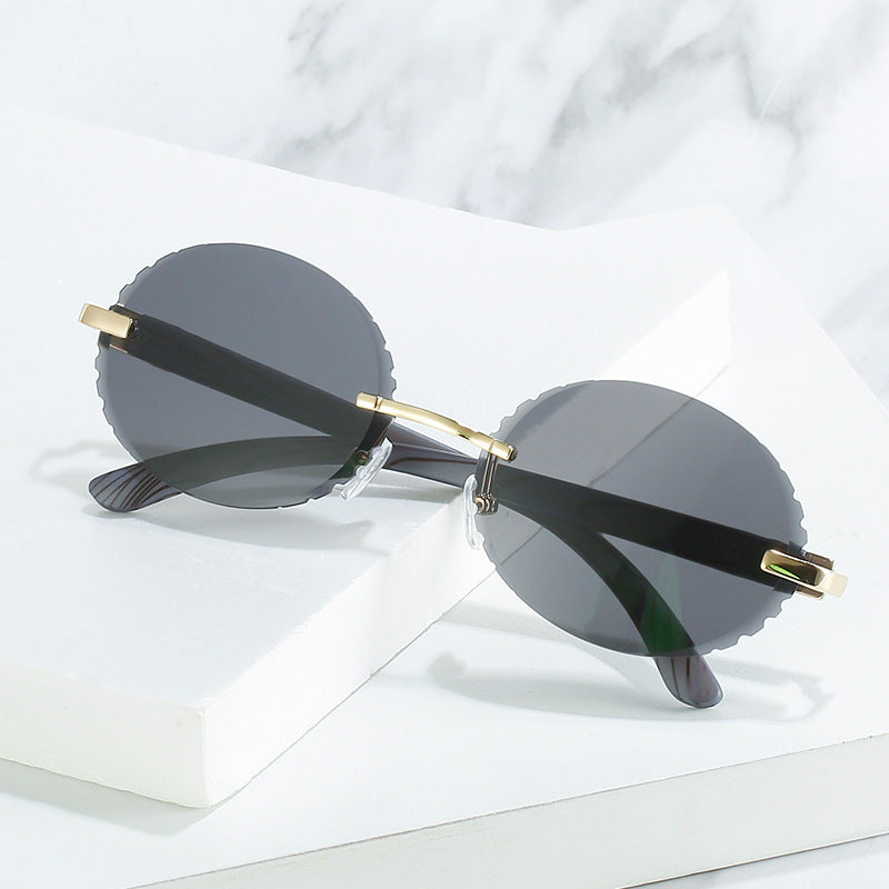 Round Frame Fashion Sunglasses Bowlift