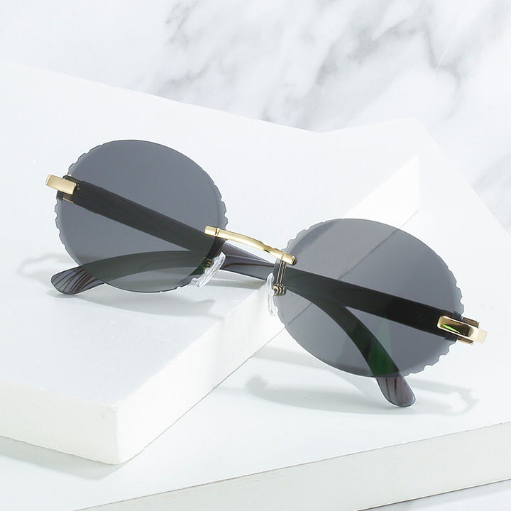 Round Frame Fashion Sunglasses Bowlift