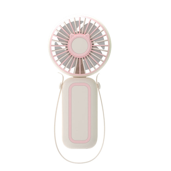 Ladies hand fan in cute cat design Bowlift