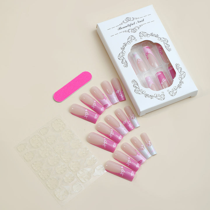 Nail art set with ombre effect Bowlift