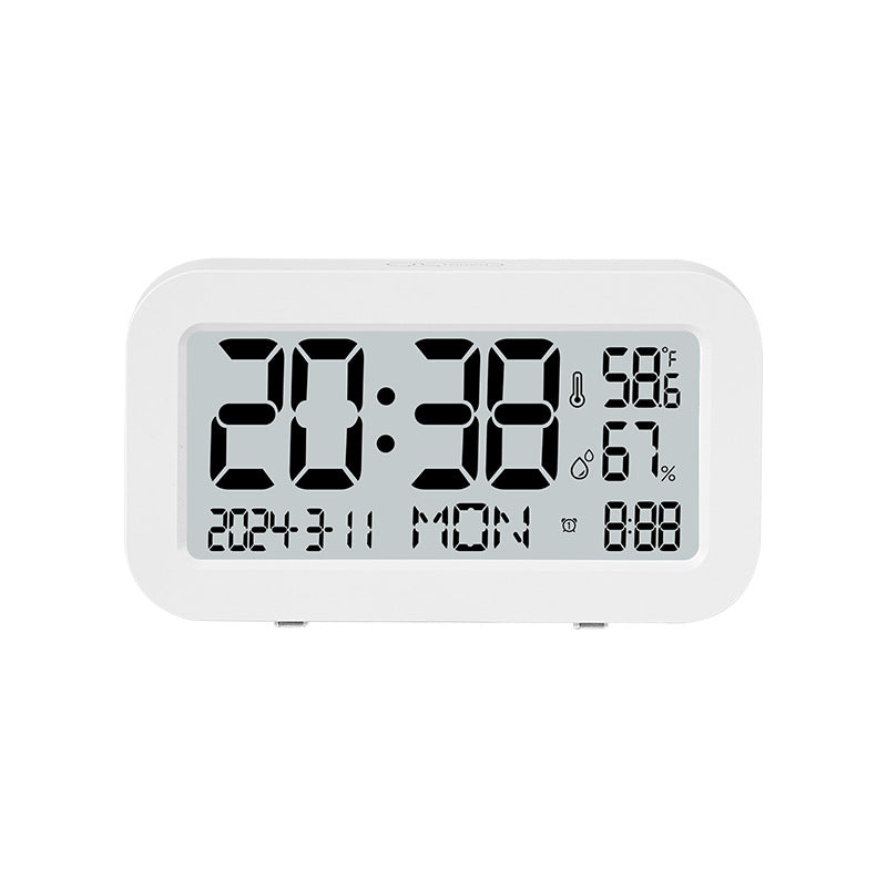 Digital Multi-Function Alarm Clock with Weather Display Bowlift