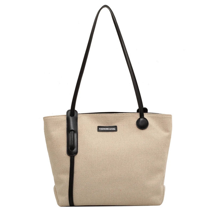 Minimalist Textured Tote Bag Bowlift
