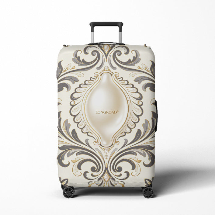 Women's suitcase cover in elegant vintage design Bowlift
