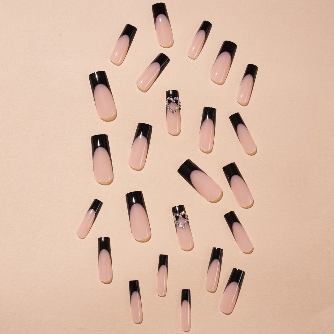 Stylish Decorative Press-On Nail Art Bowlift