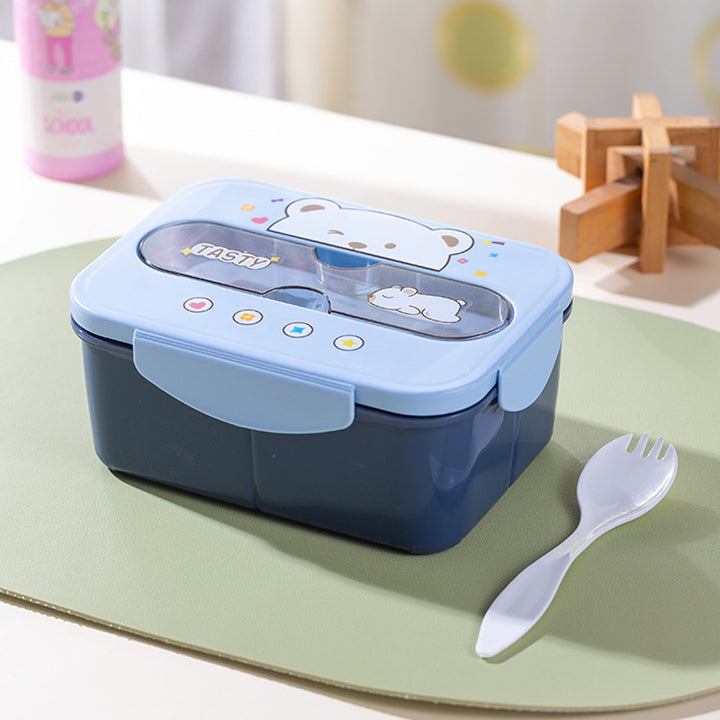 Cute Bear-Themed Bento Box