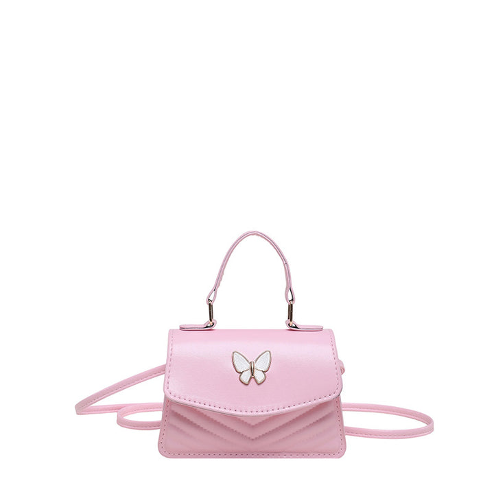 WoChic Mini Handbag with Elegant Butterfly Accent Bowlift