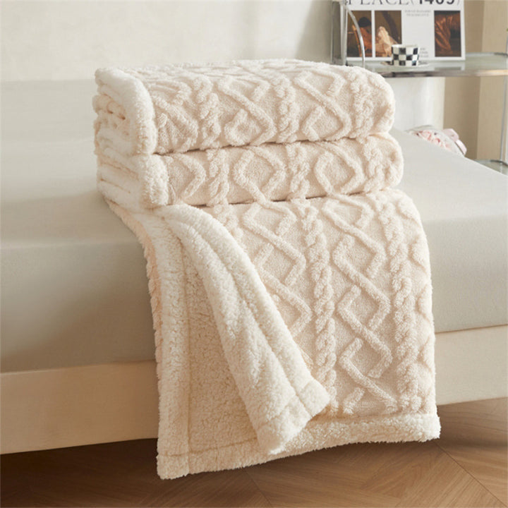 Women High-quality and creative throw blanket Bowlift