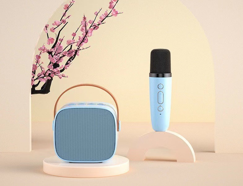 Portable Bluetooth Speaker with Wireless Microphone Bowlift