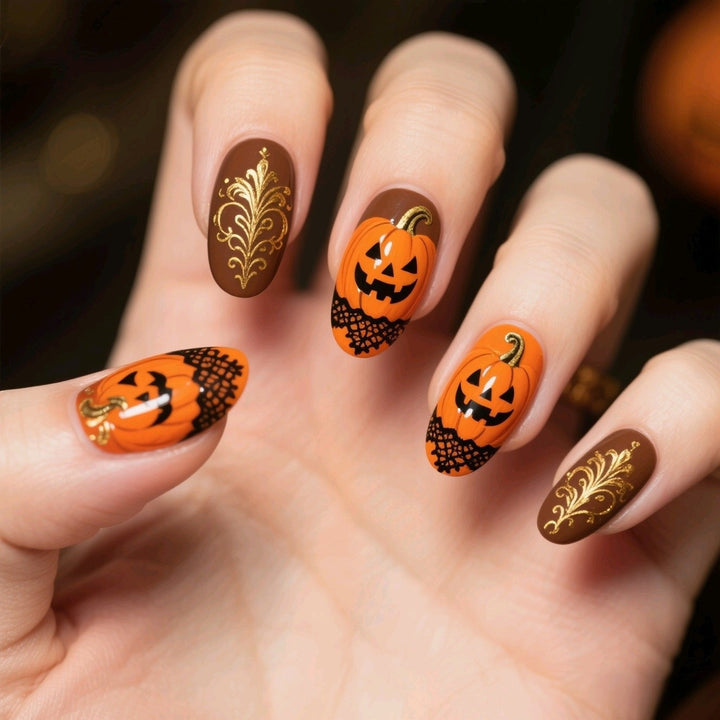 Art Nails In Creative Halloween Design Bowlift