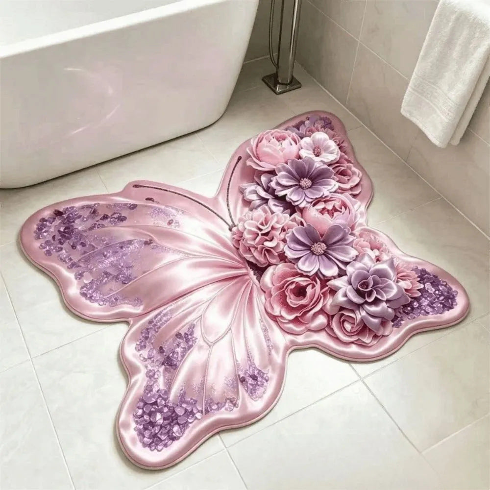 Floral Lotus Shaped Mat Bowlift