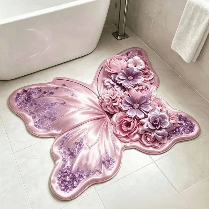 Floral Lotus Shaped Mat Bowlift