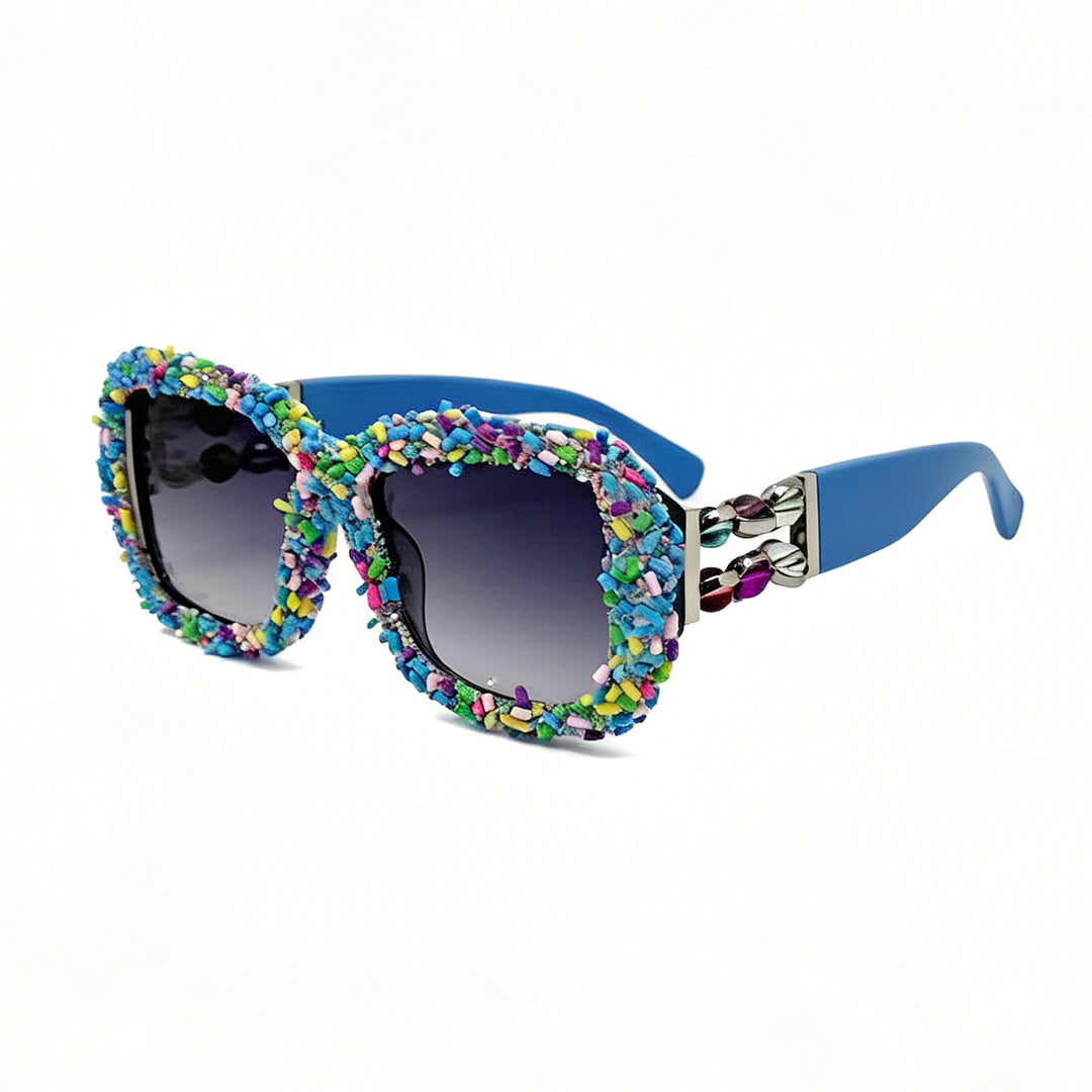 Women's sunglasses with creative candy trim Bowlift