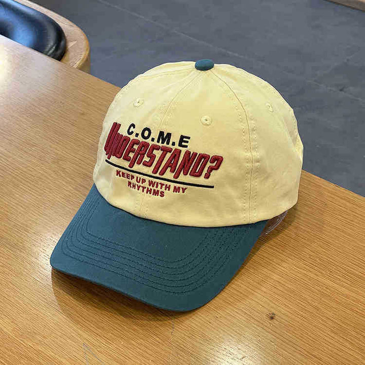 Women's Playful Embroidered Statement Cap Bowlift