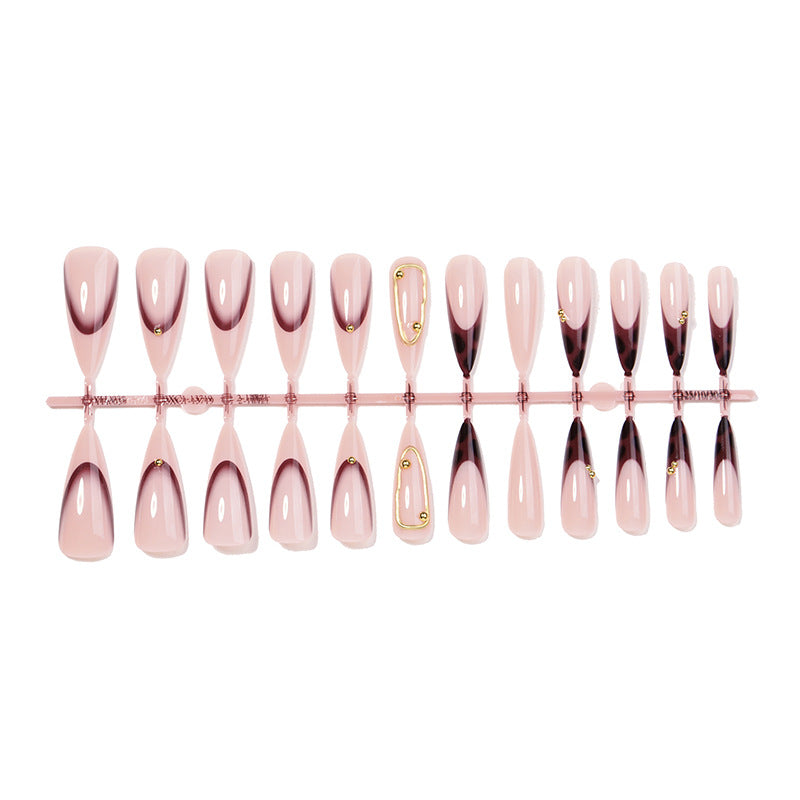 Elegant Sculpted Stiletto Press-On Nails Bowlift