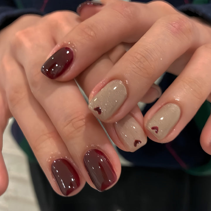 Creative 3D Bow and Pearl Nail Extensions Bowlift