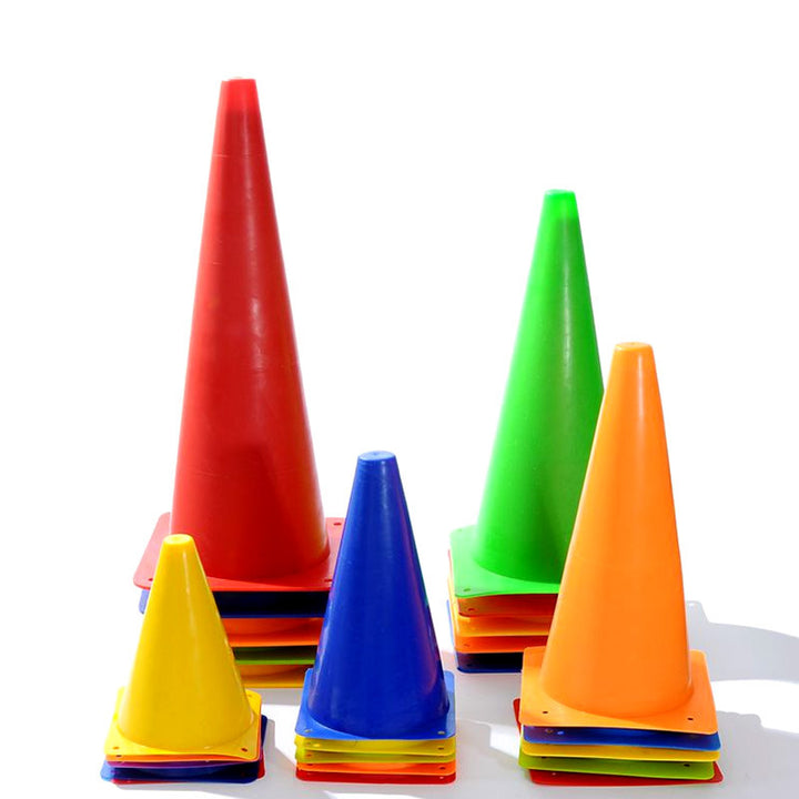 Flexible PVC Traffic Safety Cone with Heavy-Duty Square Base and Stackable Design Bowlift