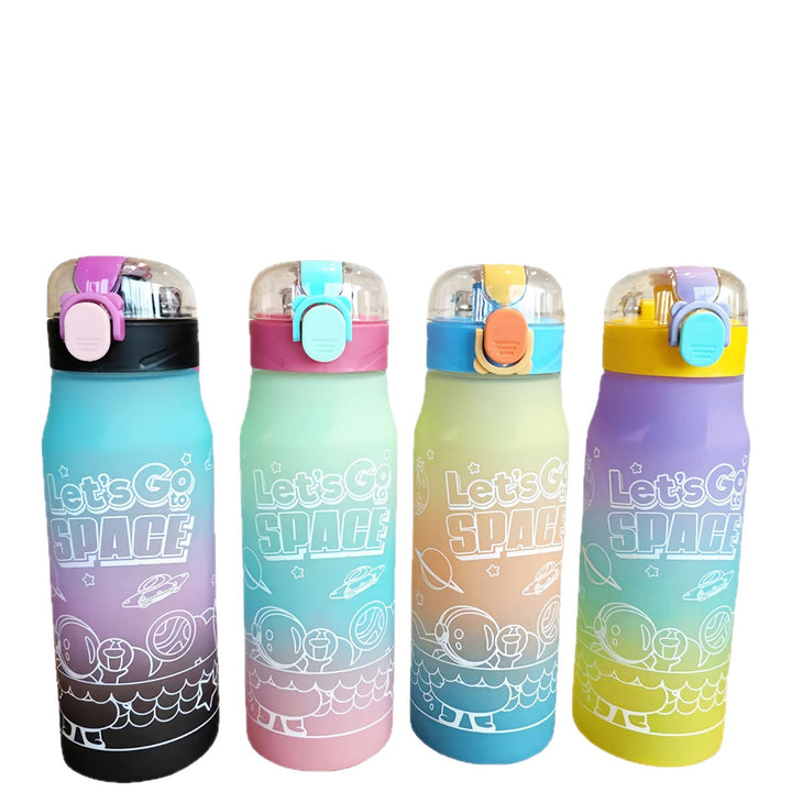 Ladies creative water bottle in space design Bowlift