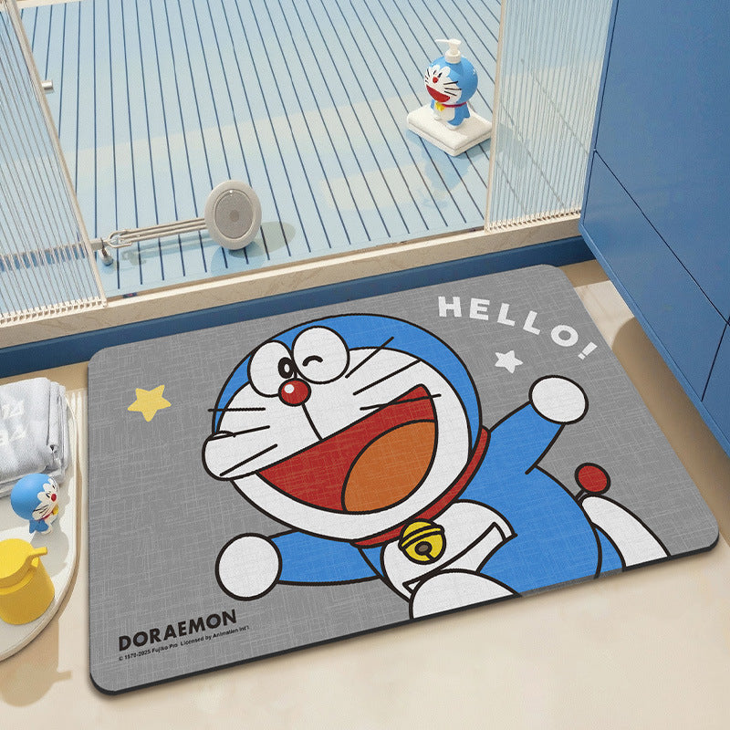 Cartoon Character Bath Mat Bowlift 1786113338