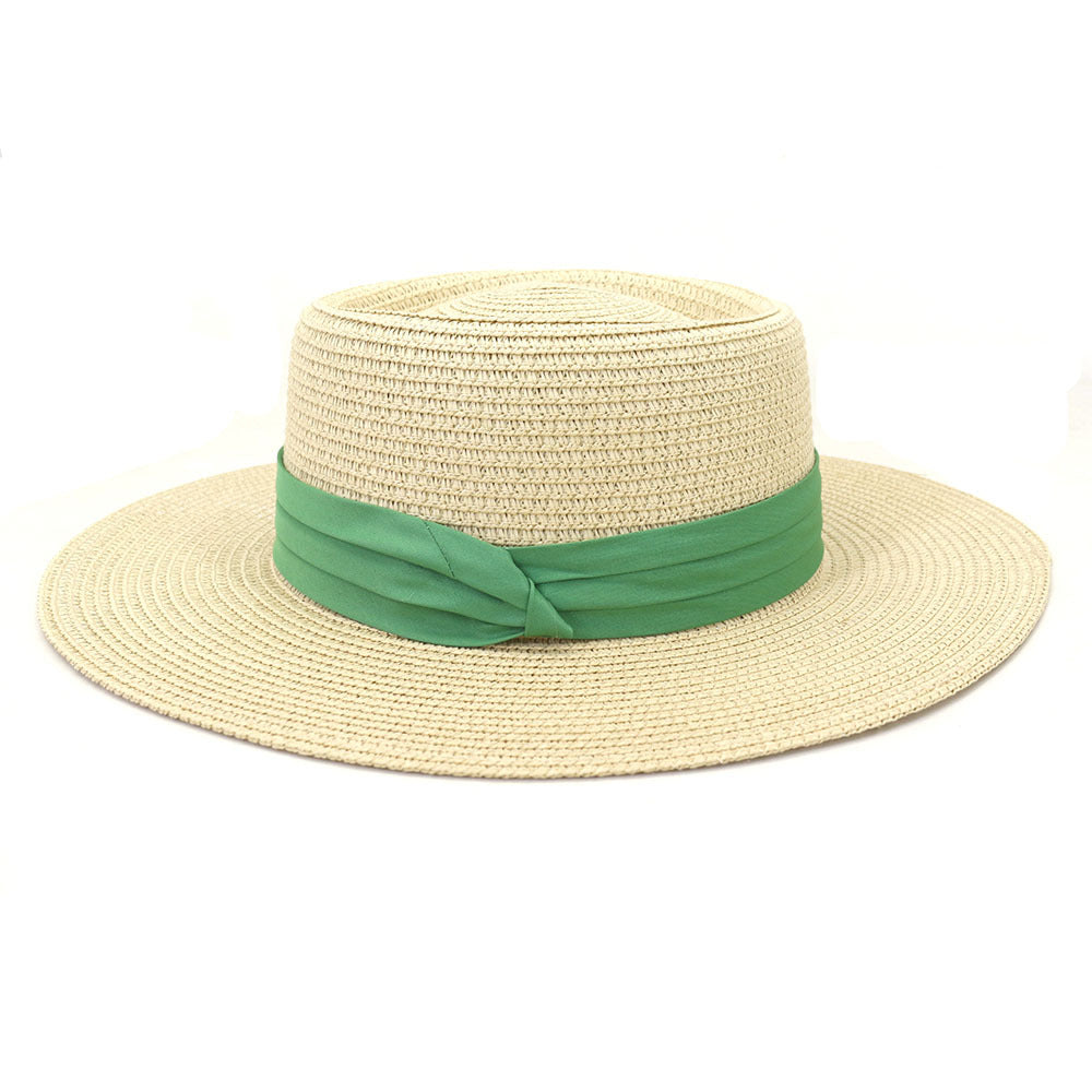 Breathable Sun Straw Boater Hat | Bowlift