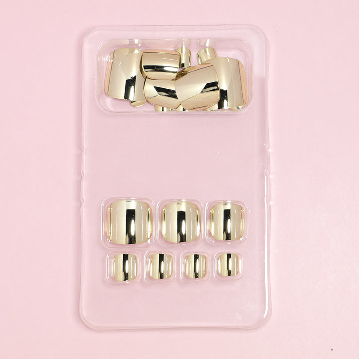 Premium Glossy Press-On Nail Kit Bowlift