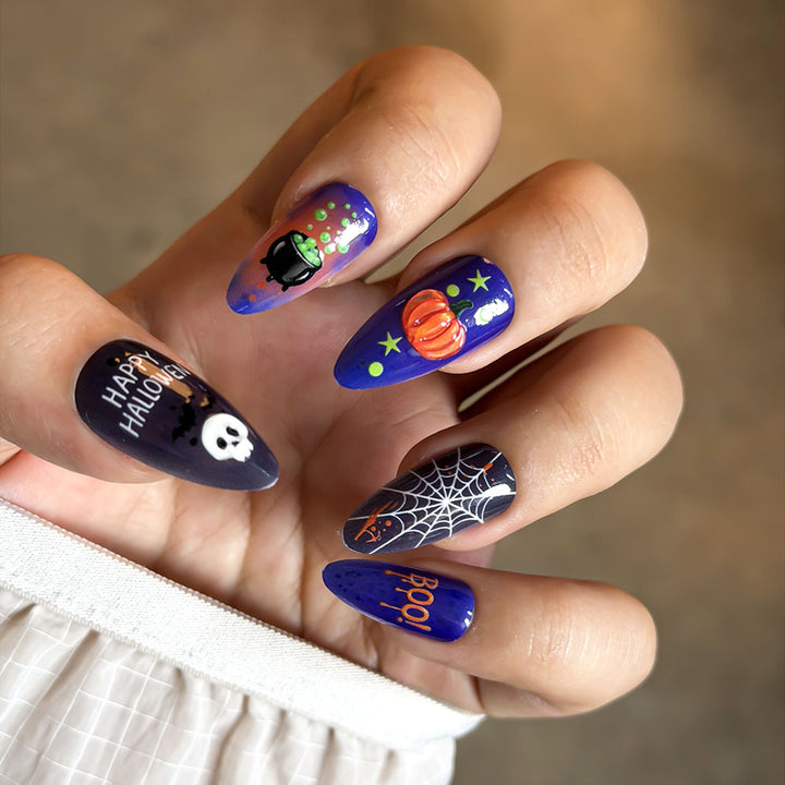 Halloween-Themed Press-On Nail Collection Bowlift