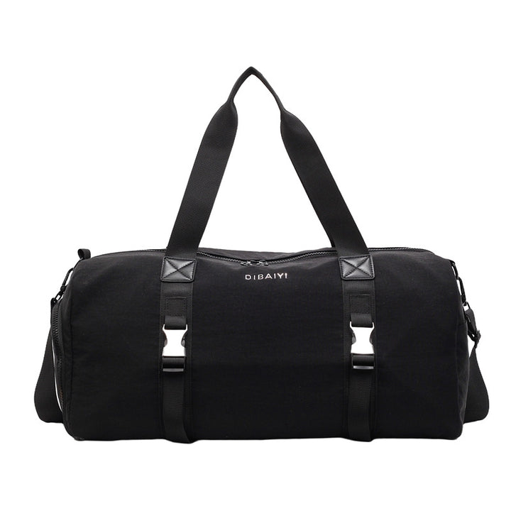 Sporty Duffel Bag with Adjustable Shoulder Strap and Ergonomic Handles Bowlift