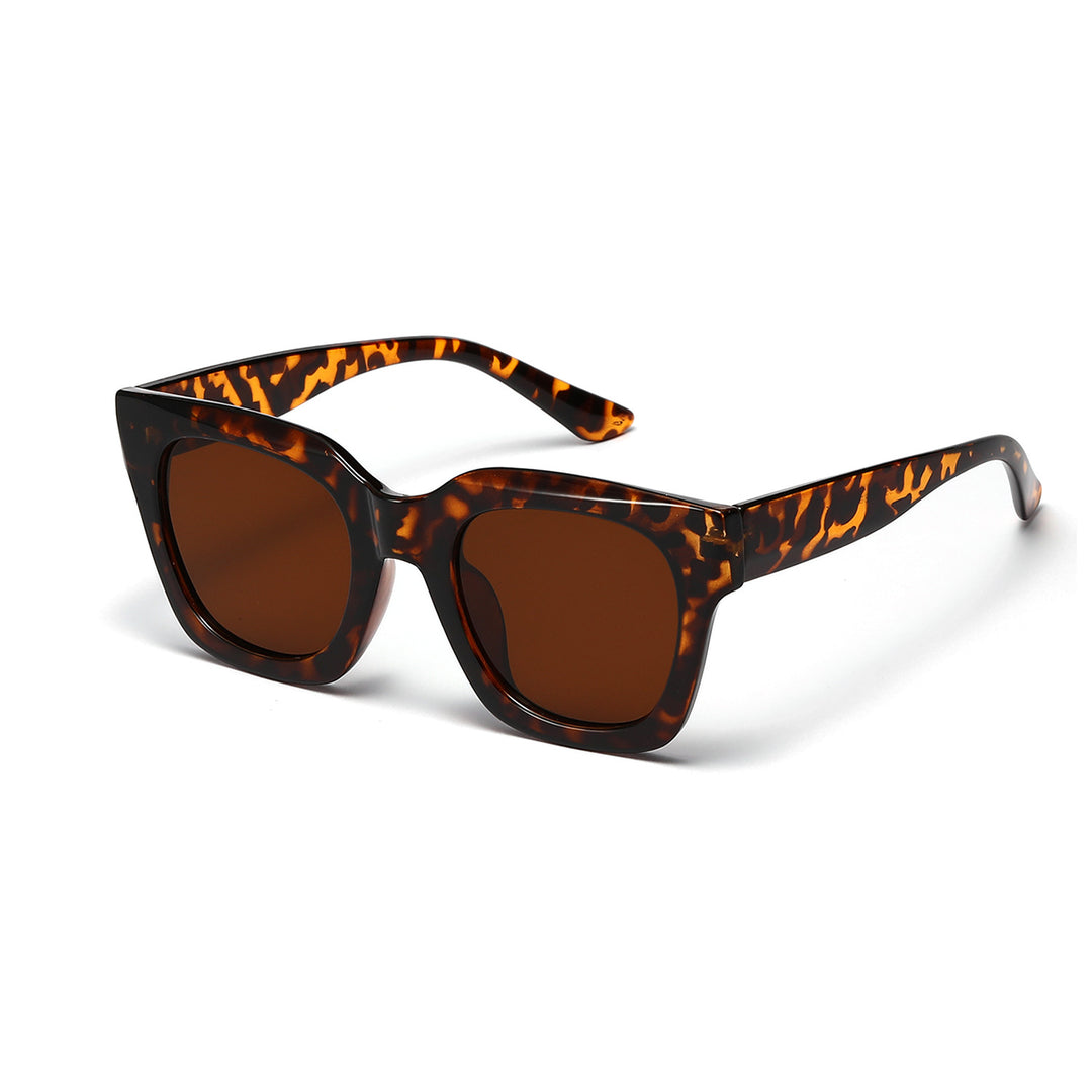 Women's fashionable sunglasses with unique animal print pattern Bowlift