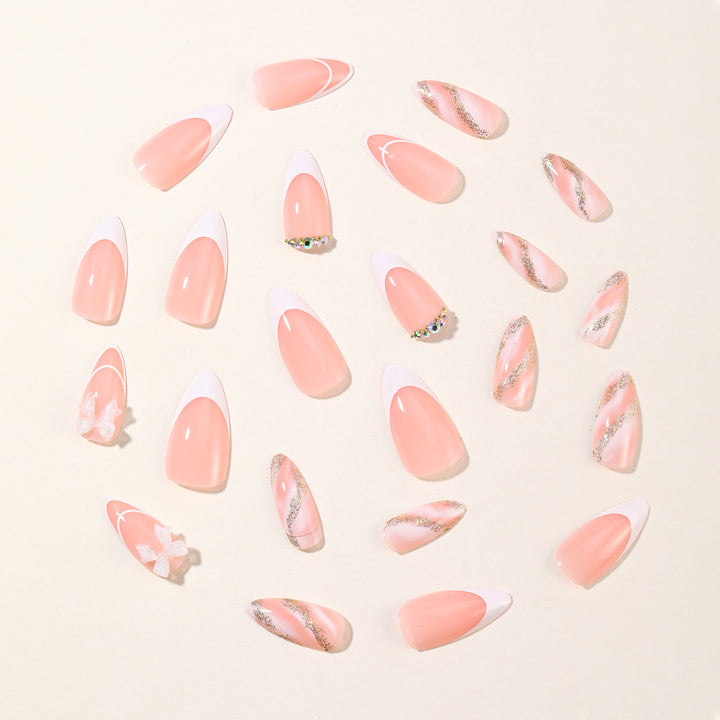 Decorative Stiletto Nail Art Extensions Bowlift 1789713314