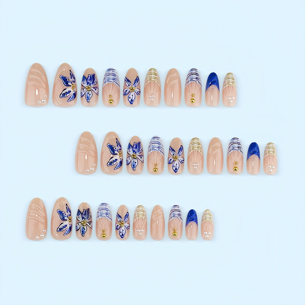 Elegant Artificial Nail Design Bowlift