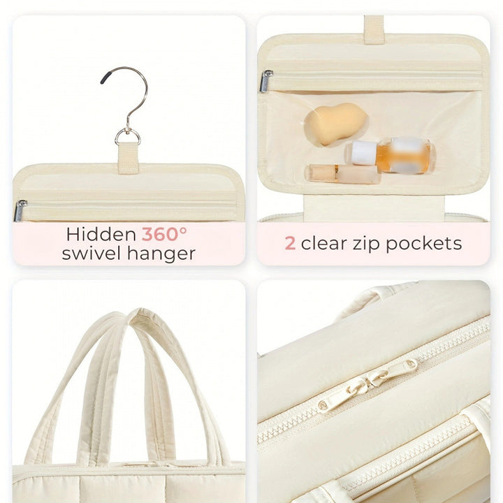 Transparent Cosmetic Organizer Bag Bowlift