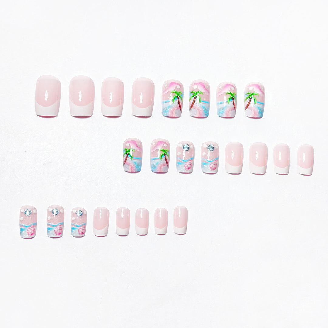 Nail Art In Maritime Sea Motif Bowlift