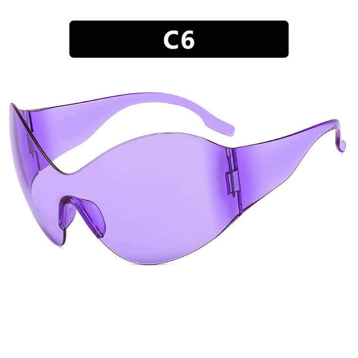 Ladies futuristic sunglasses Bowlift
