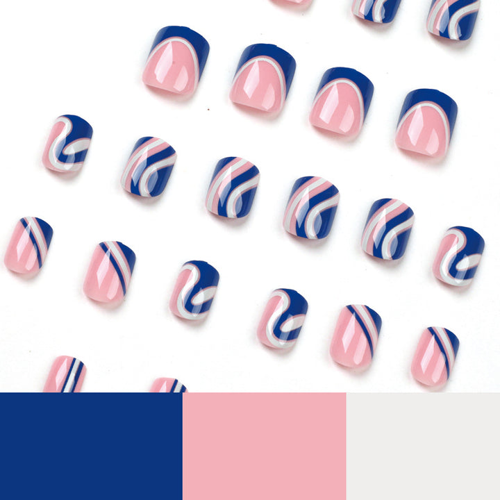 Creative Nail Art with Abstract Designs Bowlift