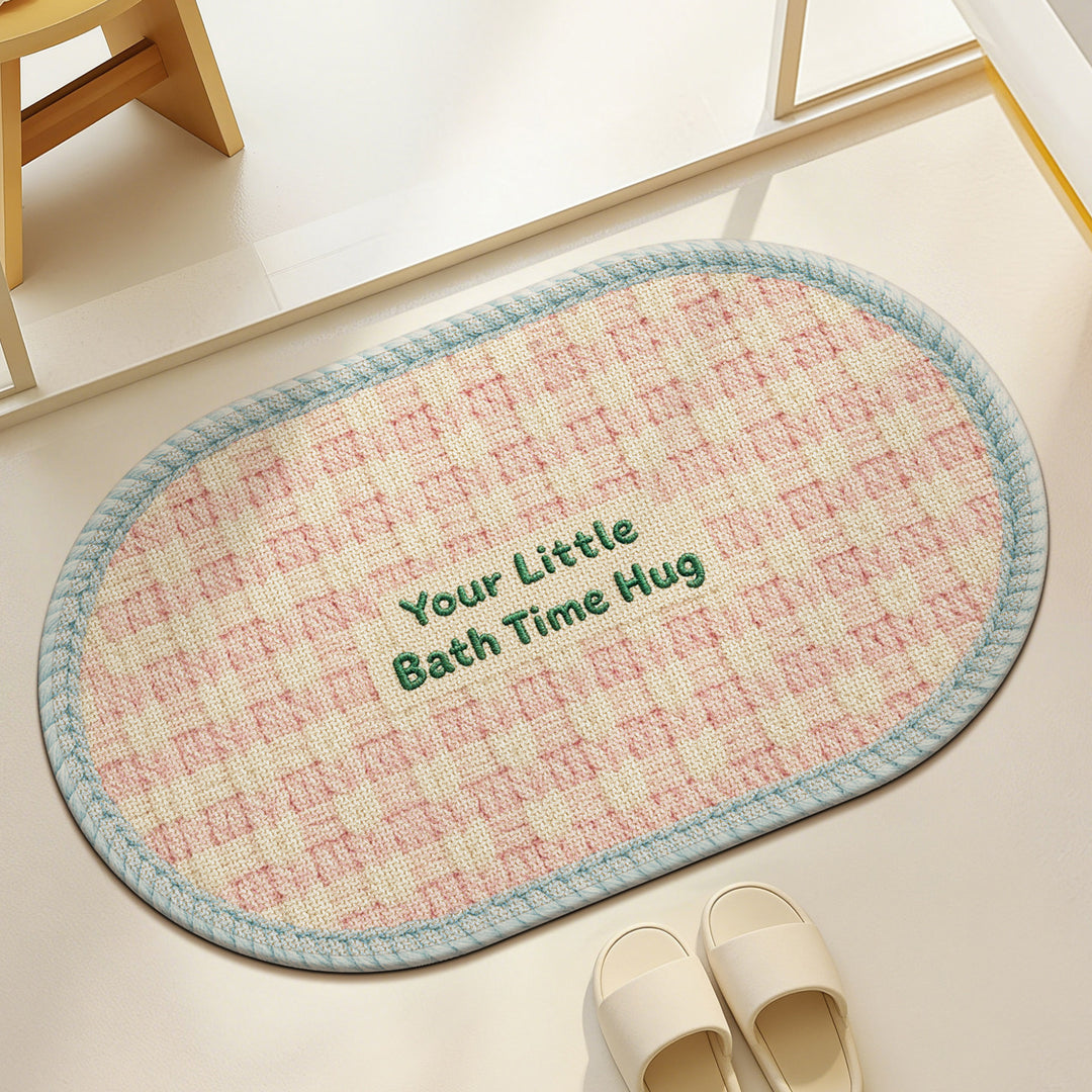 Cozy Decorative Bath Mat Bowlift