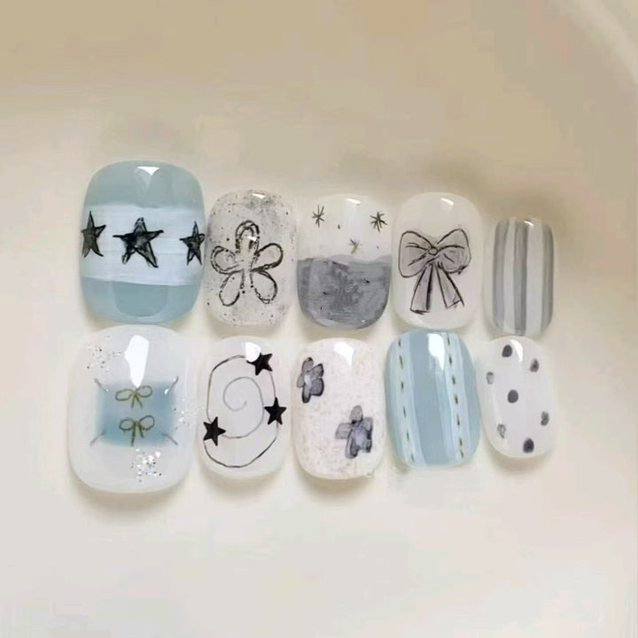 Artistic Character Nail Art Set Bowlift