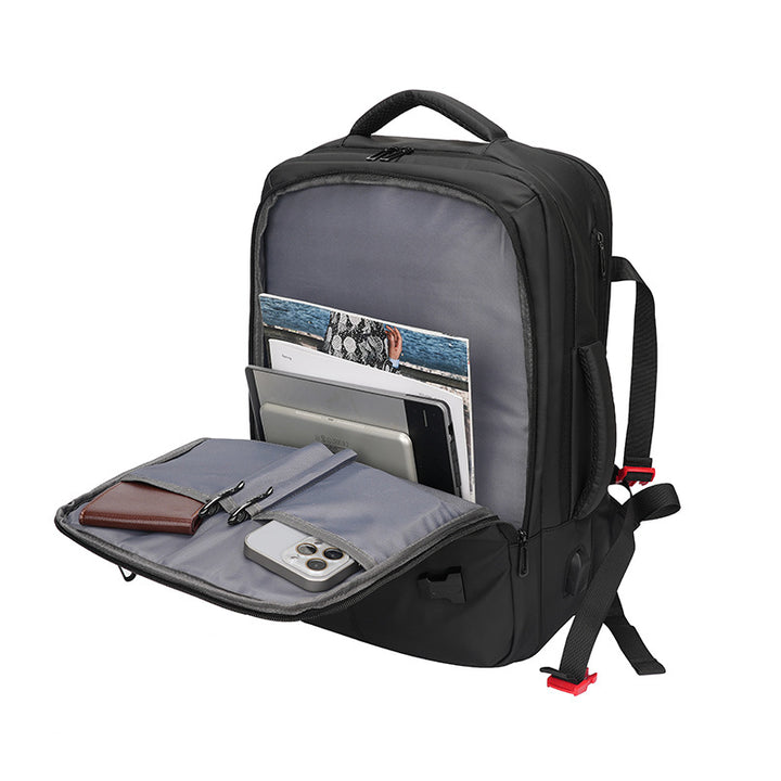 Multi-Functional Laptop Backpack with Water-Resistant Design and Ergonomic Straps Bowlift