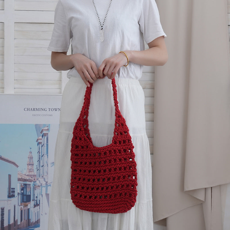 Crocheted everyday bag Bowlift