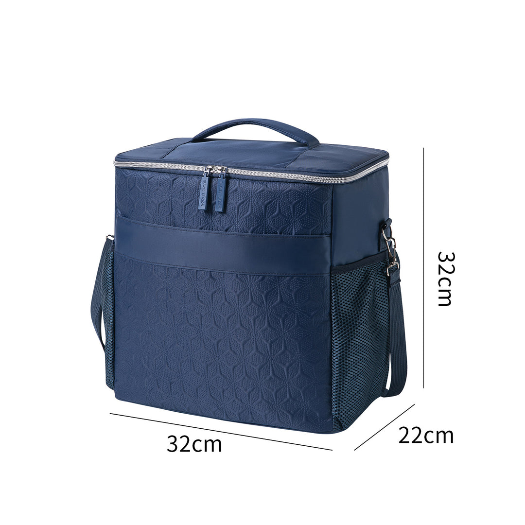 Cooling and transport bag with versatile interior layout Bowlift
