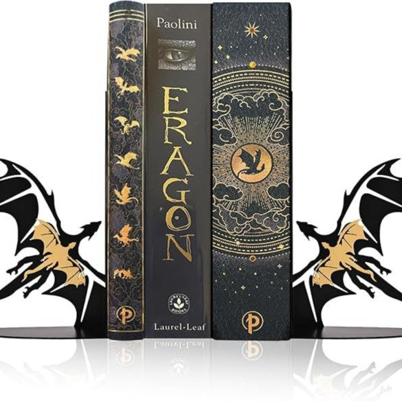 Dragon-Inspired Decorative Bookends
