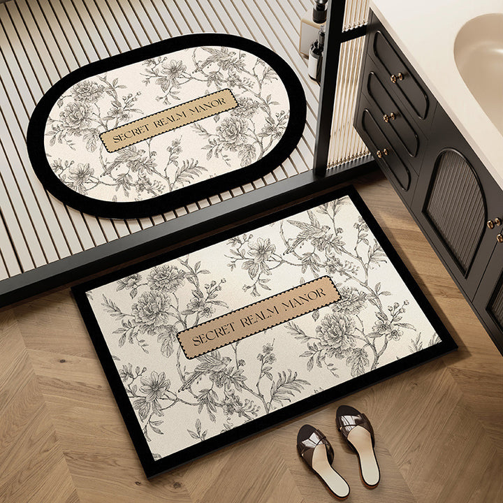 Stylish Textured Area Rug Bowlift