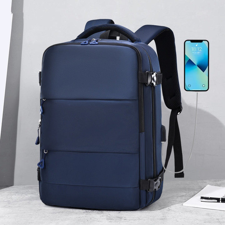 Tech-Enabled Business Laptop Backpack Bowlift