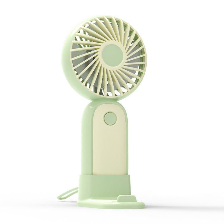 Ladies Portable Air Fan with Integrated Battery Function Bowlift