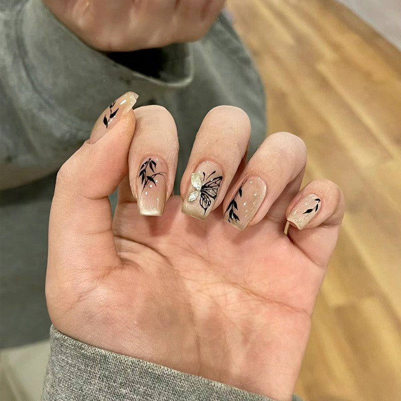 Sparkling Butterfly Nail Art Set Bowlift