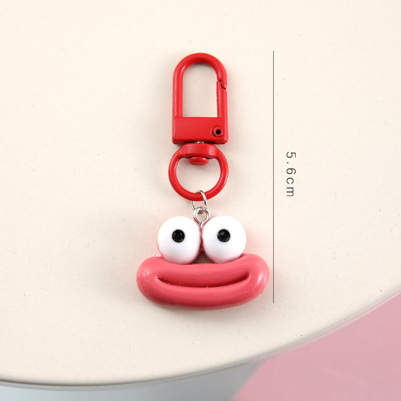 Playful keychain with cute cartoon motif Bowlift