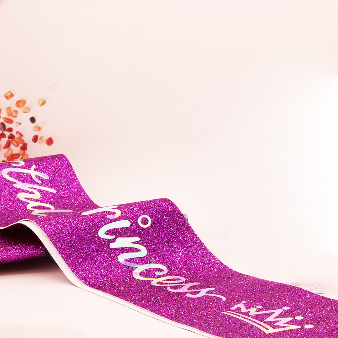 Women's Glittering Birthday Sash Bowlift
