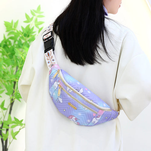Stylish Printed Fanny Pack Bowlift